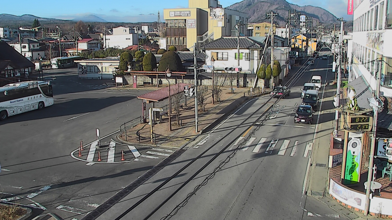 河口湖駅前